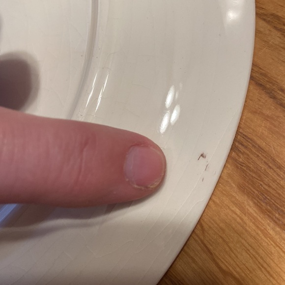 Vintage Raggedy Ann & Andy Ware by Crooksville USA 1940’s set of 2 Plates - Picture 12 of 12